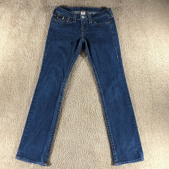 True Religion Billy Straight Leg Jeans Size 28 - Picture 2 of 8